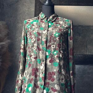 L'Amour by Nanette Lepore Camouflage Top